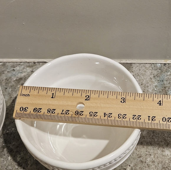 Mud Pie Dip's the Thing Stacked Dip Cups Ceramic - Picture 7 of 8